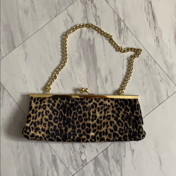 Handbags - Leopard Evening Bag
